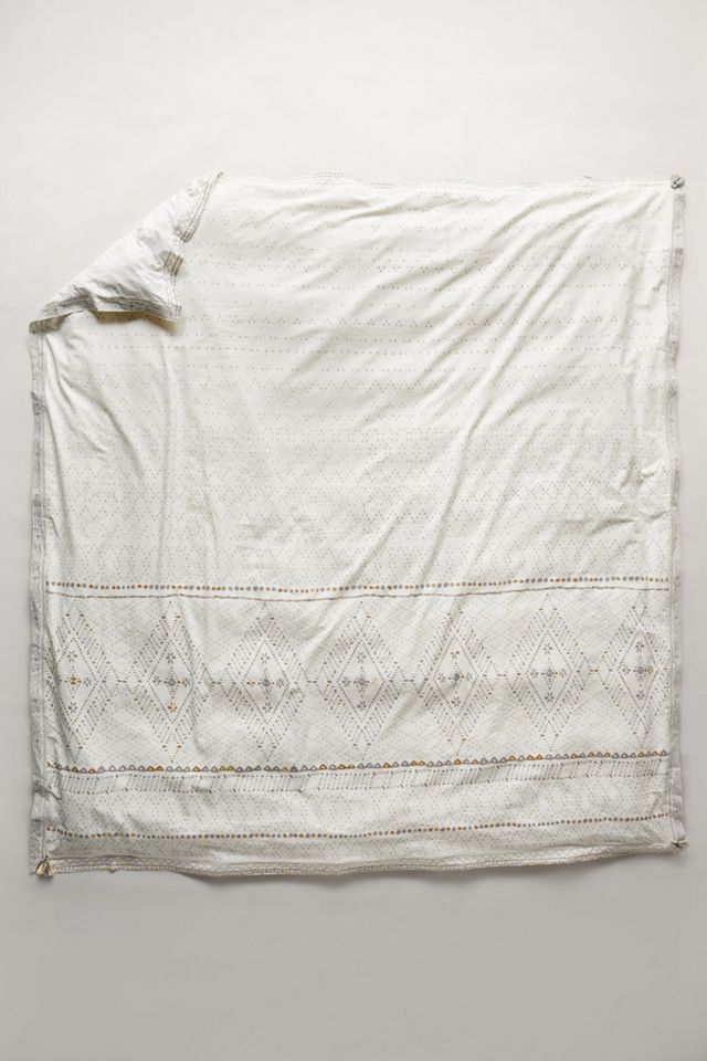 Embroidered Pointilliste Duvet Cover #3