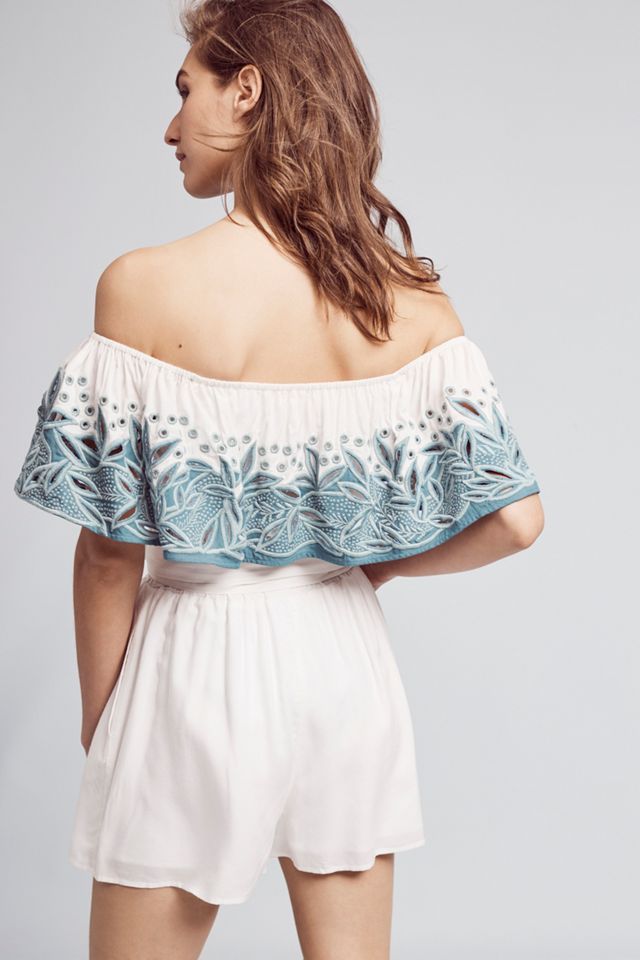 Baya Off-The-Shoulder Romper #3