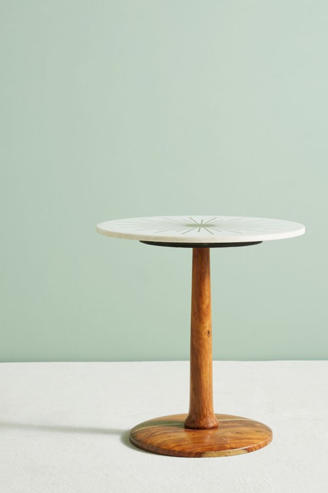 Brass Starburst Side Table #2