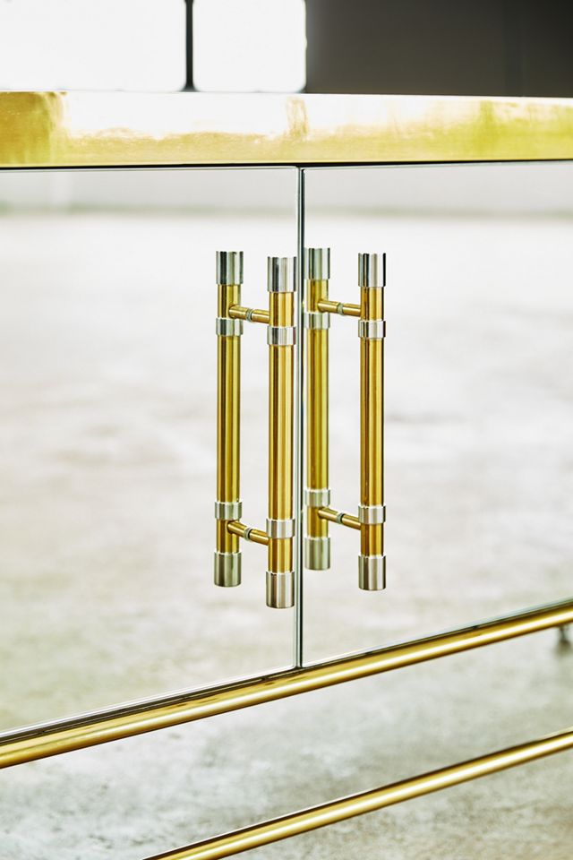 Brass Parabola Console #4