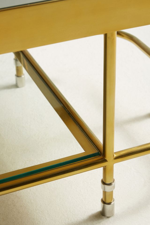 Brass Parabola Coffee Table #2