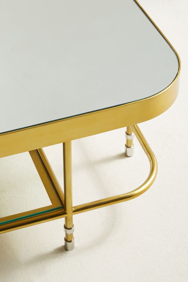 Brass Parabola Coffee Table #3