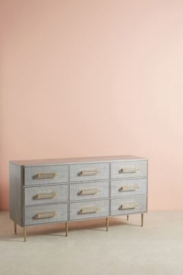 Odetta Nine-Drawer Dresser