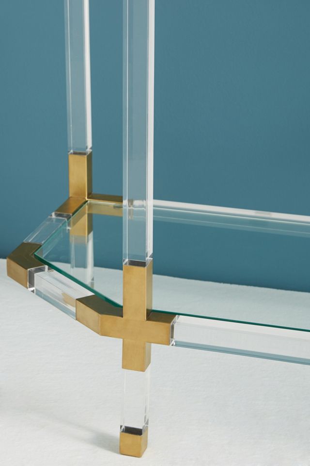 Oscarine Lucite Console #1