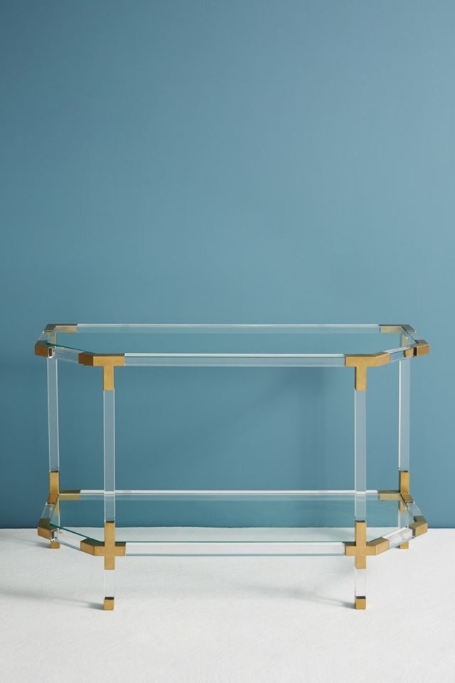 Oscarine Lucite Console #2