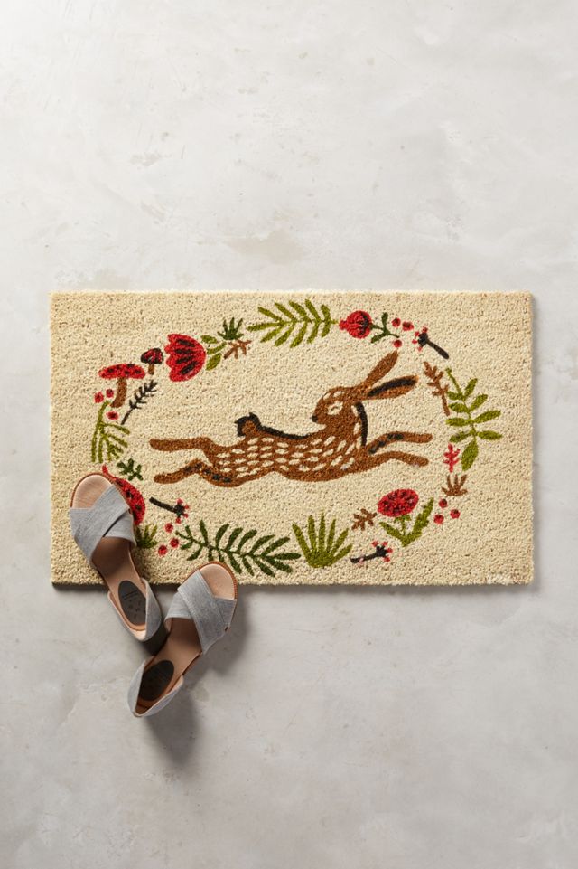 Bunny Hop Doormat #1