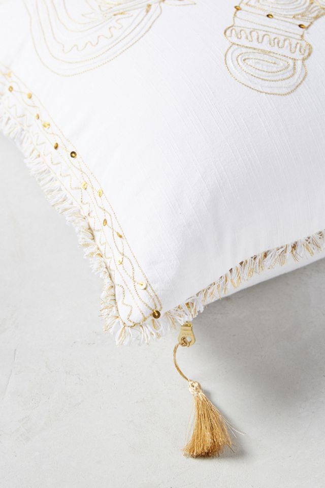 Coussin éléphant brodé #2