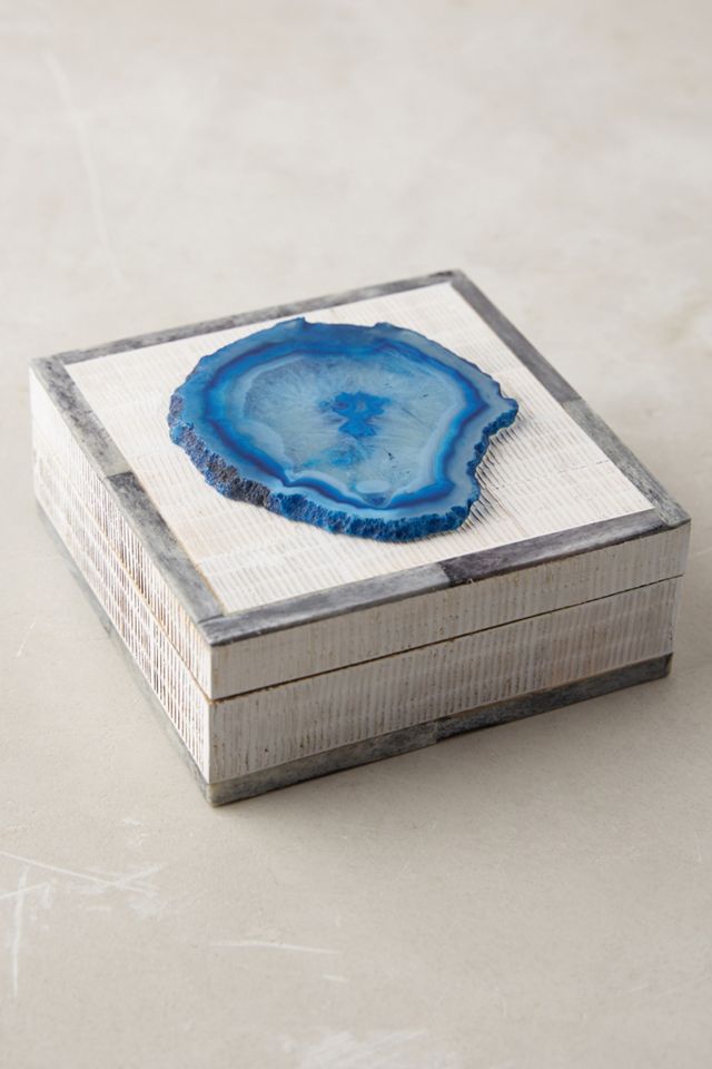 Agate-Topped Jewelry Box #2