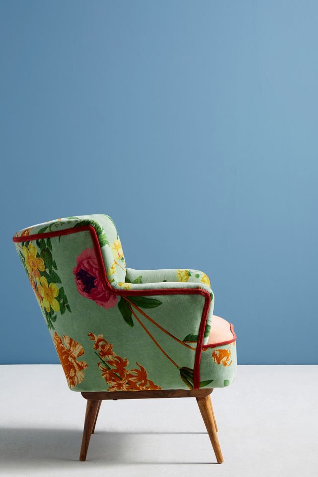 Anthropologie deals floral chair