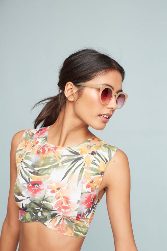Boys + Arrows Floral Swim Top #1