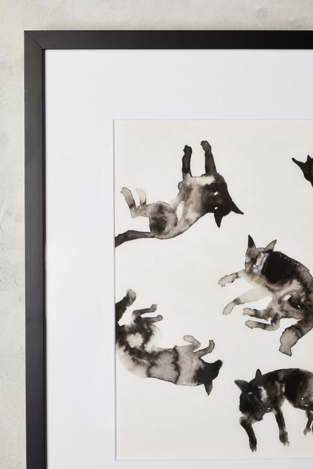 Lying Dogs Wall Art #1