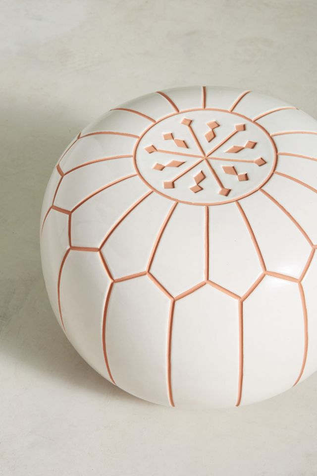 Moroccan Ceramic Stool #2