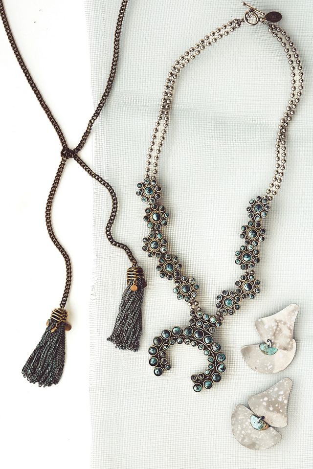 Tasseled Chain Necklace #2