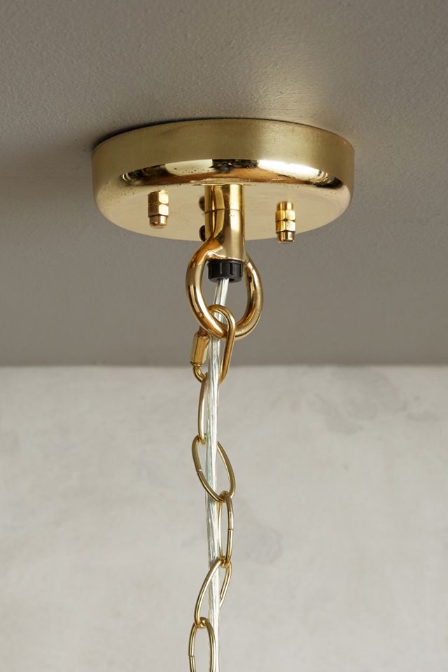 Brass-Capped Spinning Pendant #3