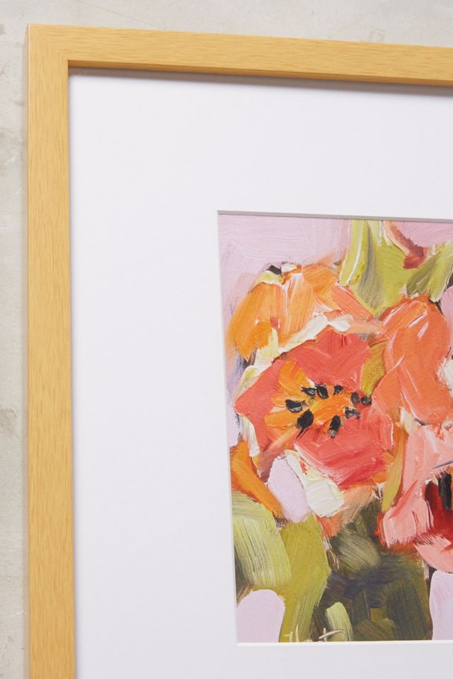 Orange Tulips Wall Art #1