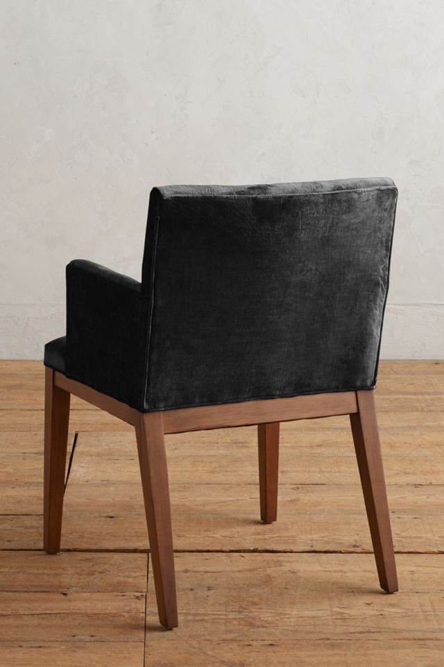 Slub Velvet Emrys Armchair #1