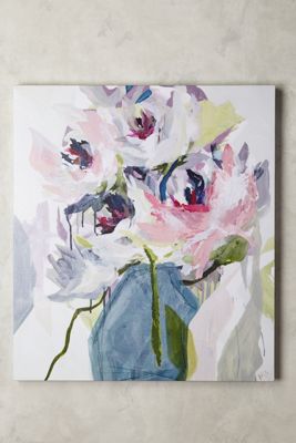 Flowers Stick Wall Art