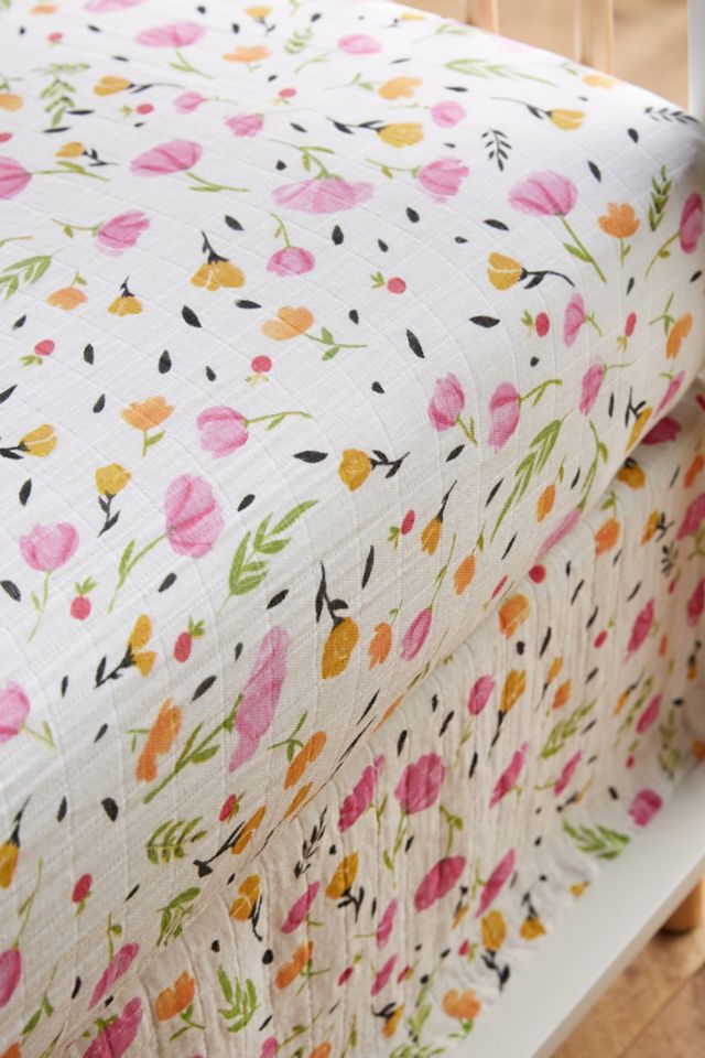 Berry & Bloom Crib Skirt #1