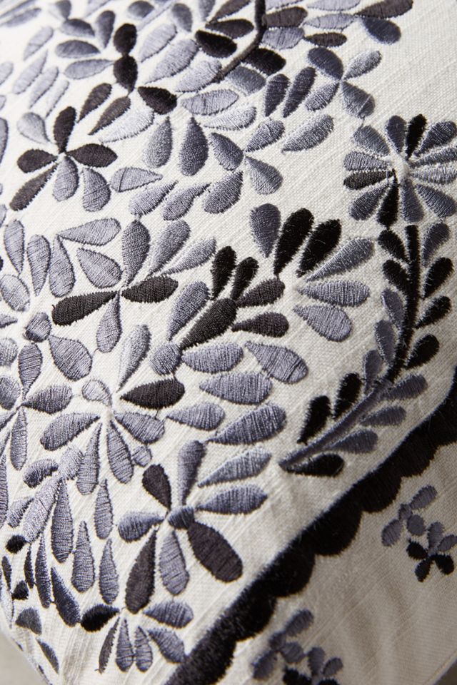 Embroidered Noella Pillow #3