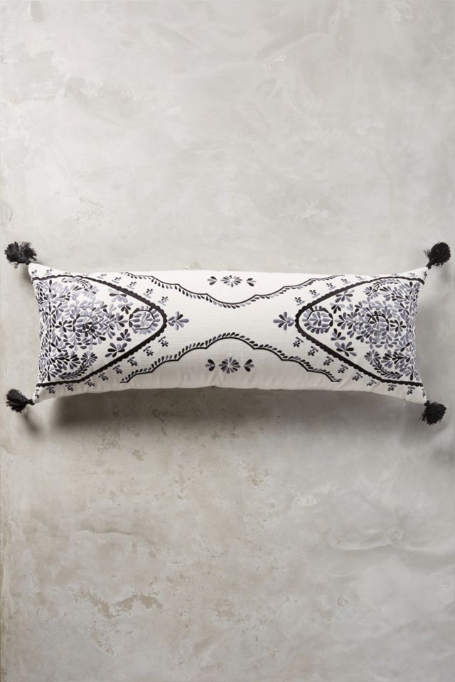 Embroidered Noella Pillow #1