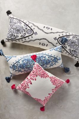 Embroidered Noella Pillow