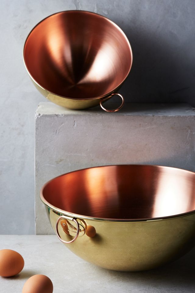 Copper & Brass Mixing Bowl #2