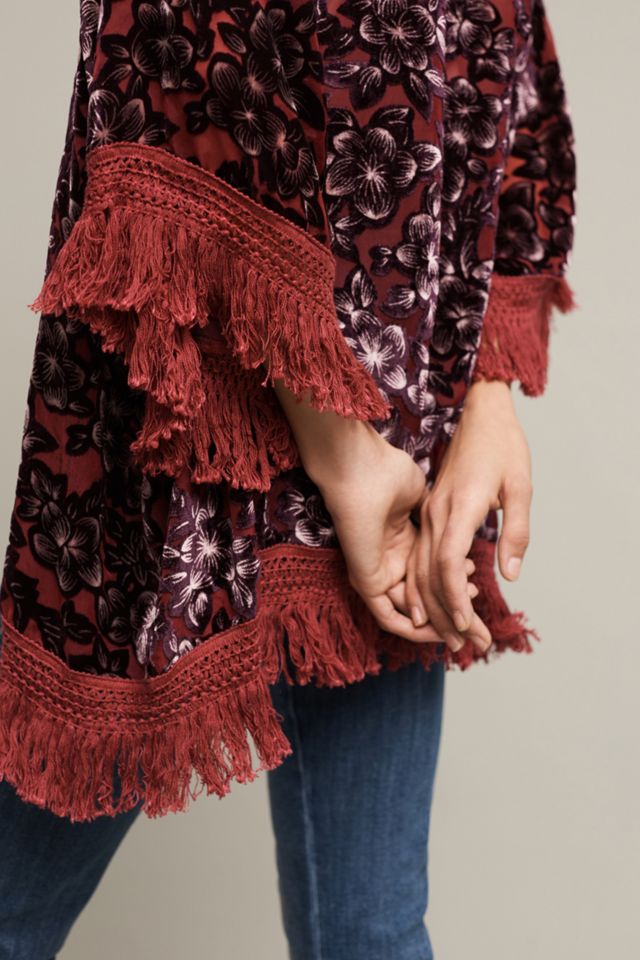 Marcie Velvet Kimono #2