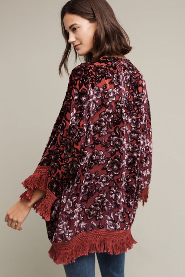 Marcie Velvet Kimono #3