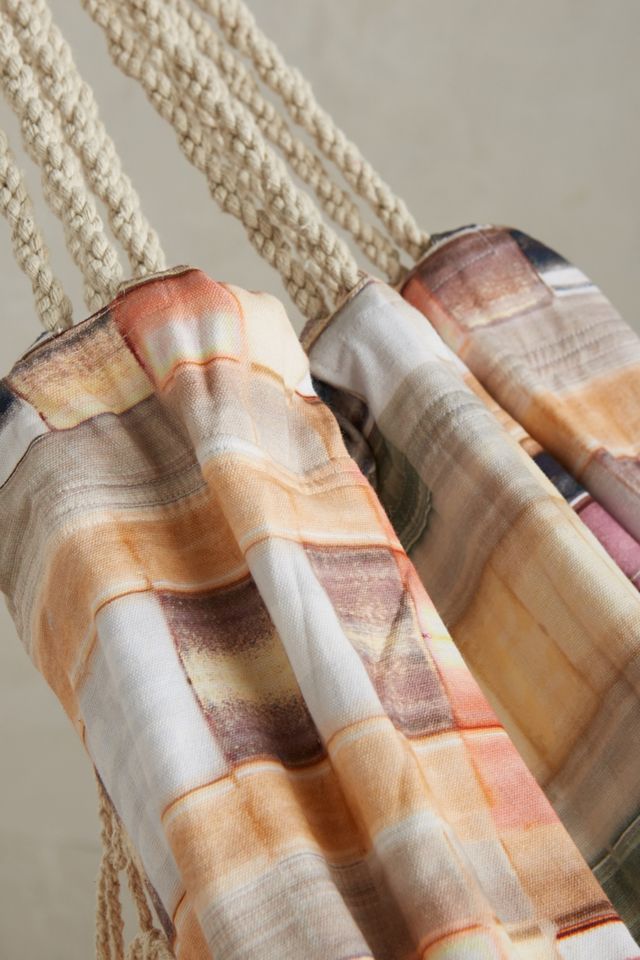 Earthtone Fringe Hammock #1