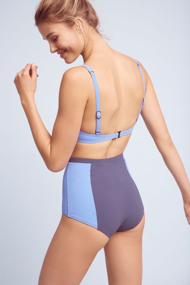 Flagpole Autumn Triangle Bikini Top #2