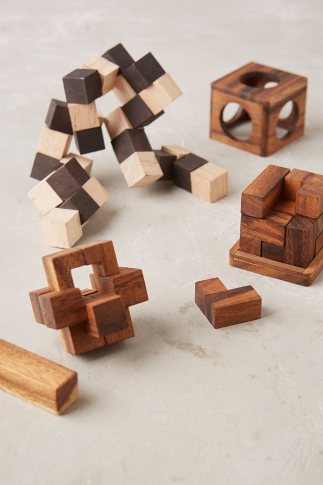 Wooden Puzzle Box Set #1