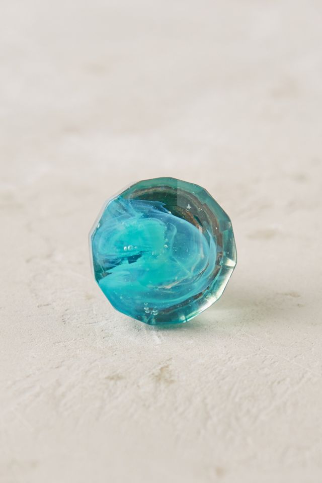 Faceted Lune Knob #1