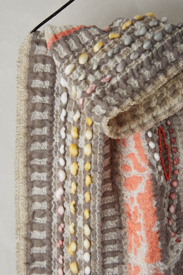 Alois Embroidered Infinity Scarf #1