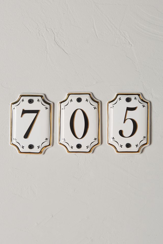 Hotel Numeral House Number #1