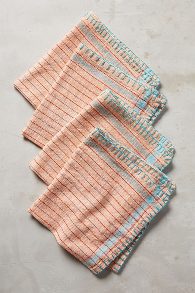 Madras Napkin Set #1