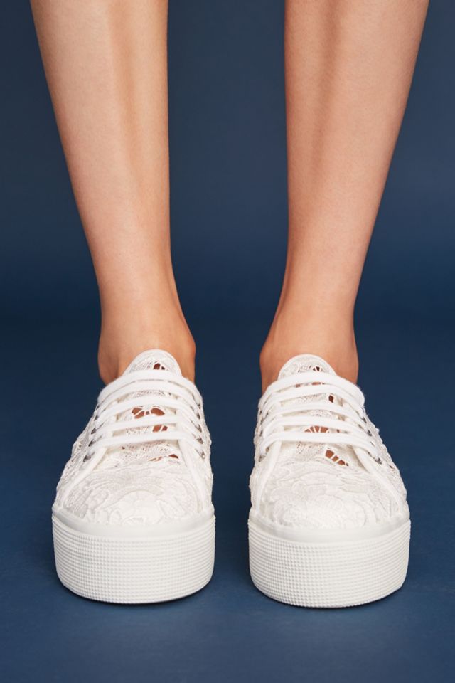 Superga Macrame Platform Sneakers #2