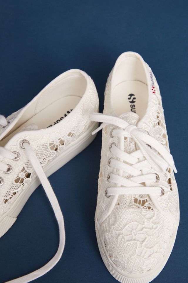 Superga Macrame Platform Sneakers #4
