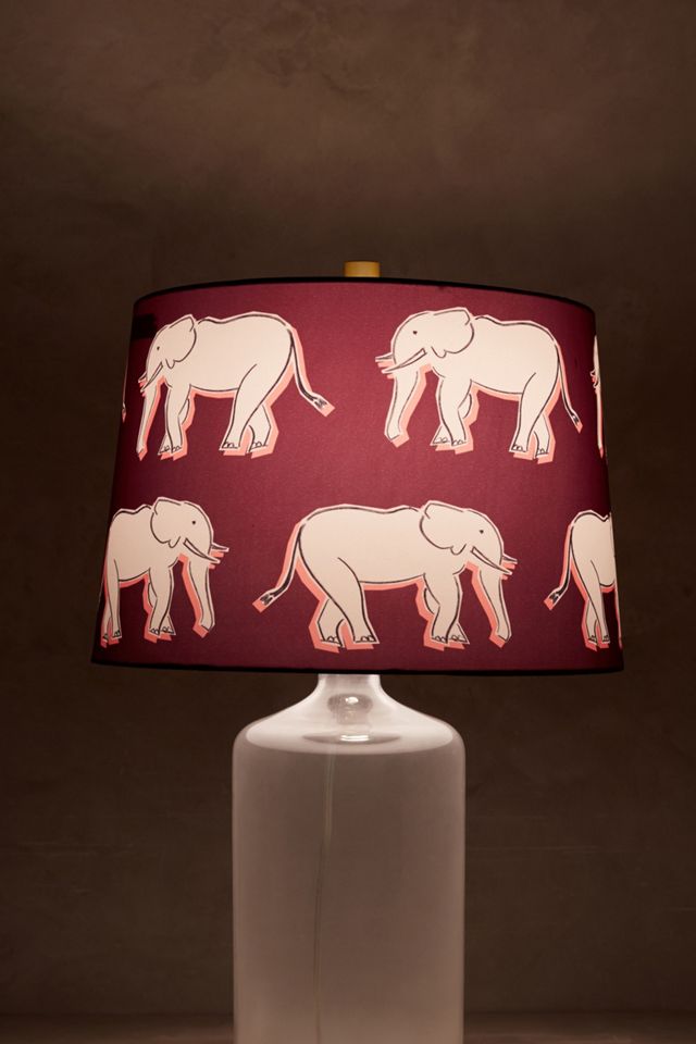 Sketched Safari Lamp Shade #1