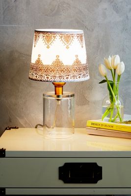 Megara Glass Lamp Ensemble