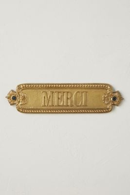 French Cottage Sign