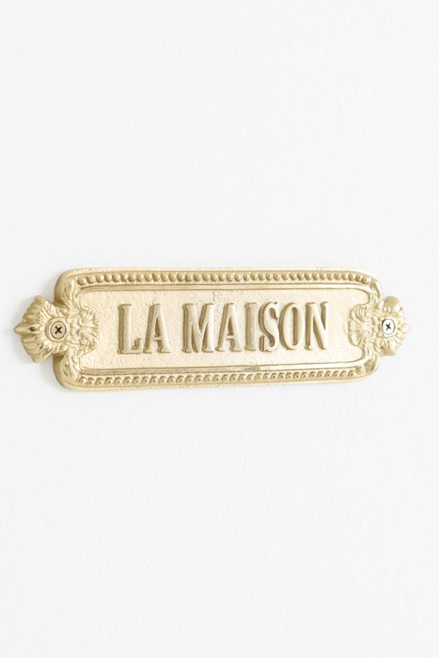 French Cottage Metal Sign #2