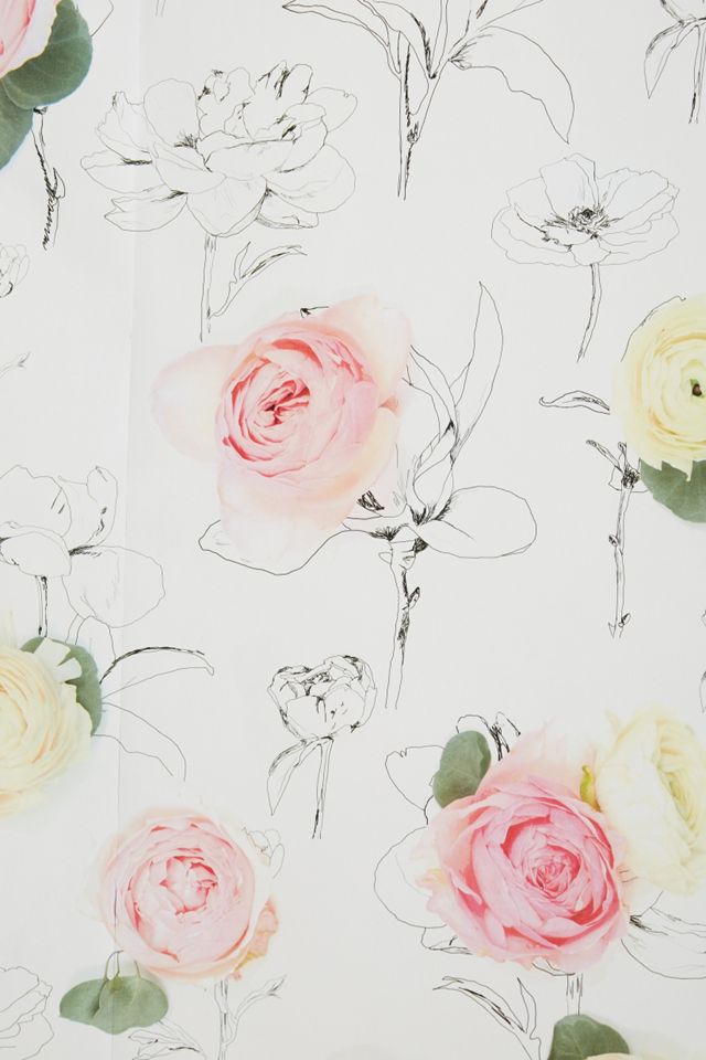 Rose Relief Wallpaper #2