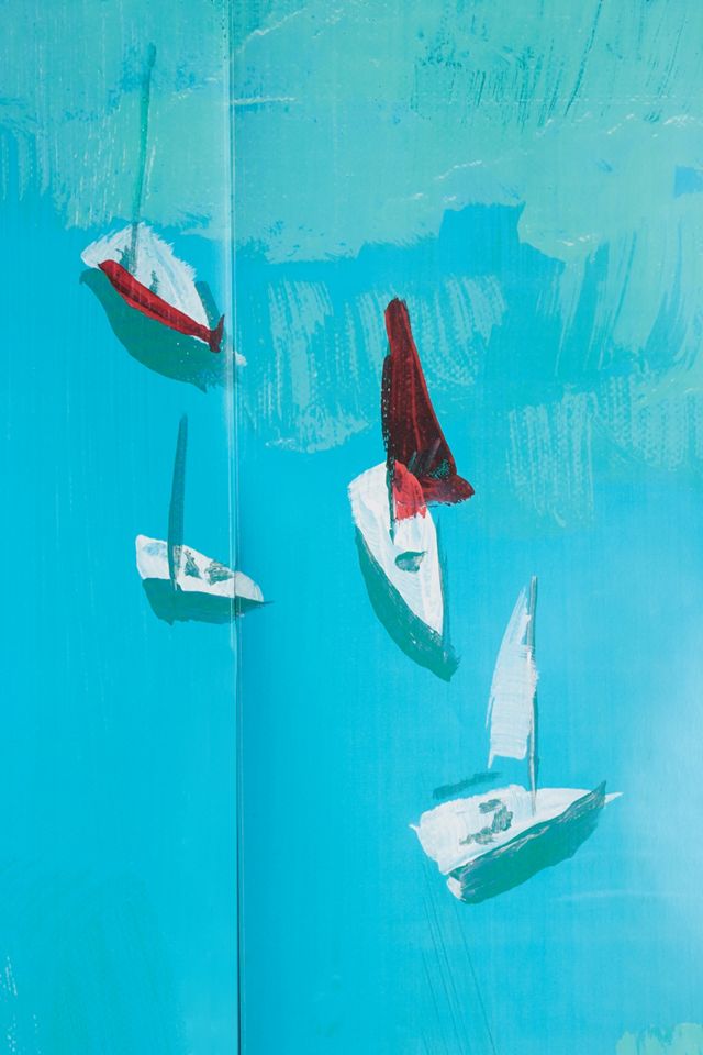 Sailing Scene Mural #2