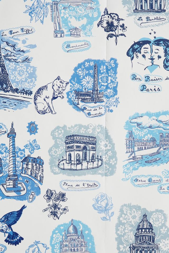 Paris Vignettes Wallpaper #2