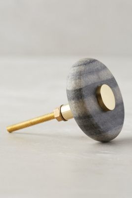 Brass & Marble Knob