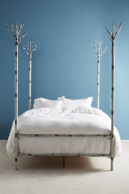 Birch Forest Four-Poster Bed