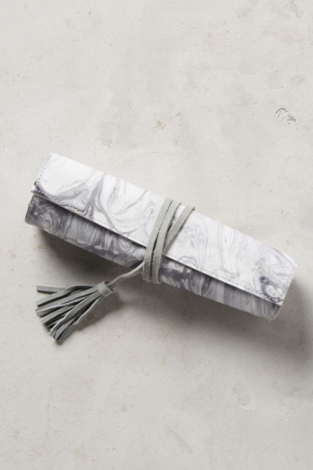 Marbled Pencil Pouch #1