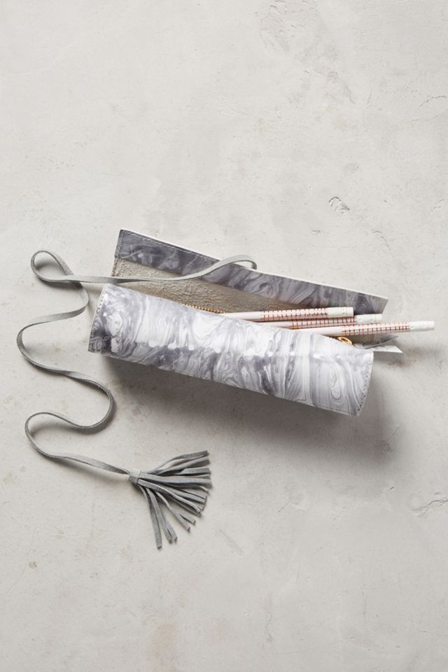 Marbled Pencil Pouch