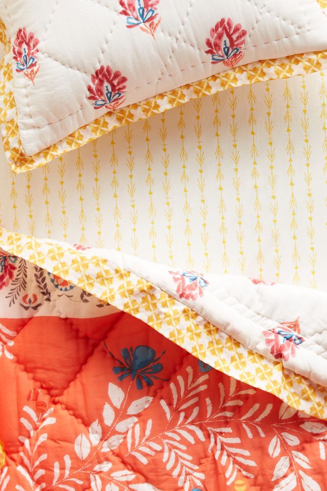 Anthropologie crib outlet bedding