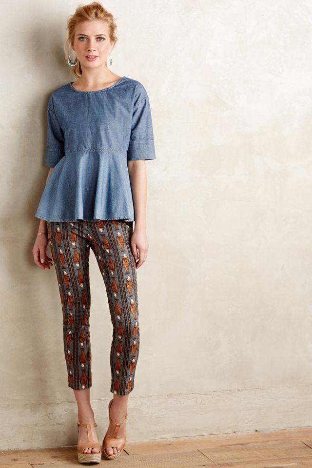 Chambray Swing Top #2